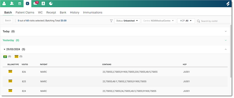 Batch - Unbatched List