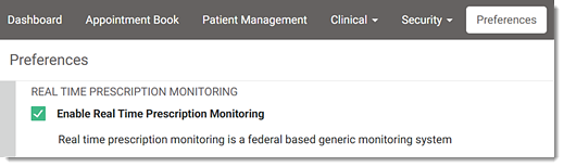 Enable RTPM in preferences tab