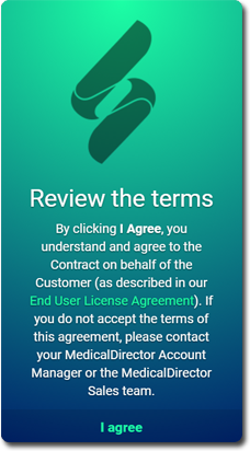 Terms agreement